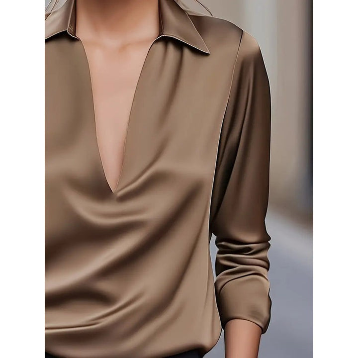Sophie | Diepe V-hals Blouse