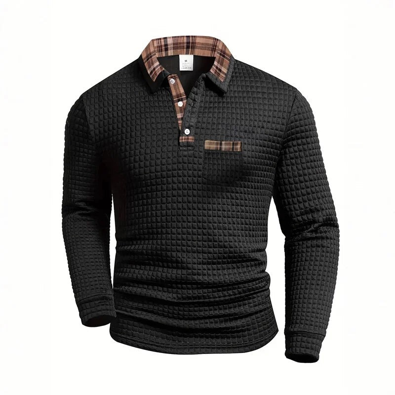 Herren | Langarm-Polopullover
