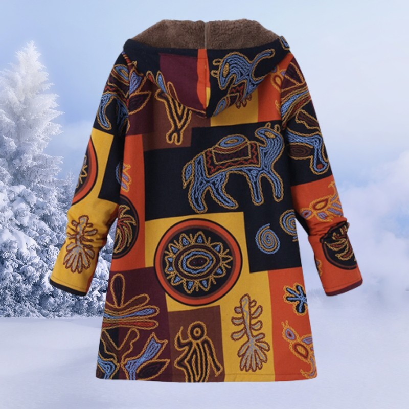 Cleo | Veste à capuche à motif