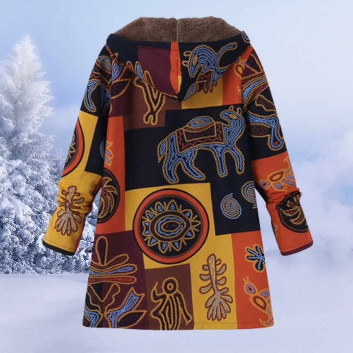Cleo | Veste à capuche à motif
