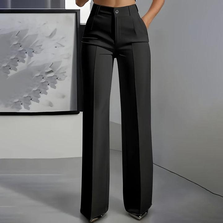 Emma | Hoge taille Wide-Leg Pakbroek