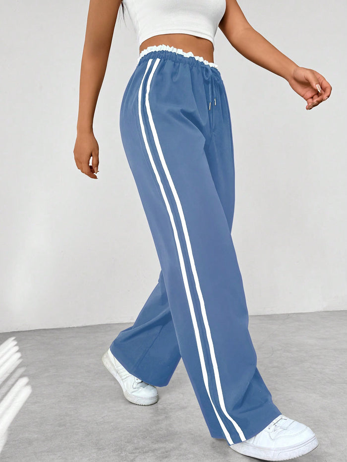Lianne | Pantalon de jogging sportif taille haute