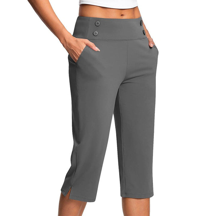 Lotte | Yoga Capribroek met Hoge Taille