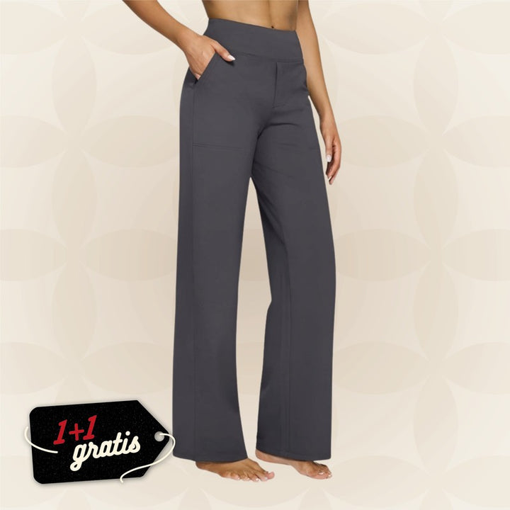 Klara | Hoge Taille Zwijne Broek