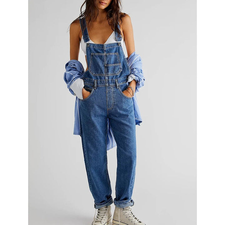 Lotte | Relaxed overall met kruisbanden