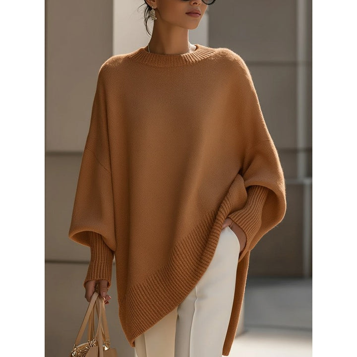 Livia | Oversize gebreide trui met batwing mouwen