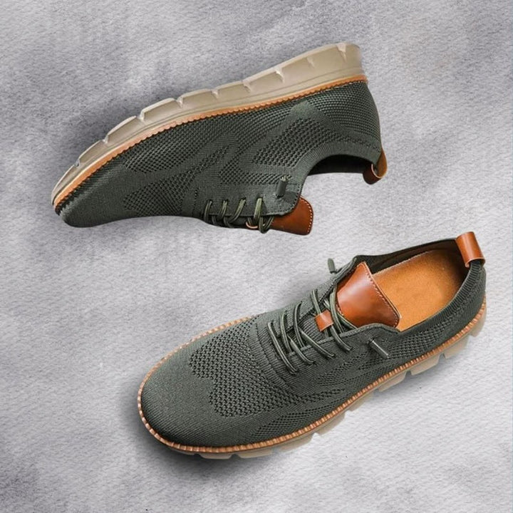 Femke | Casual veter sneakers met geheugenschuim zool