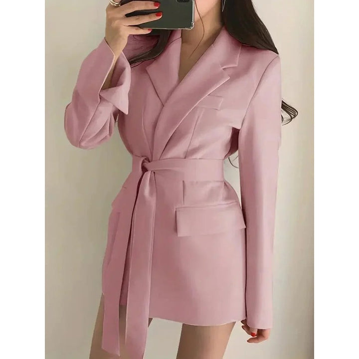 Nélia | Tailliertes Mini-Blazerkleid