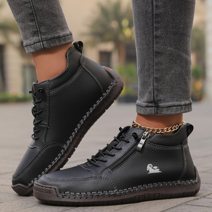 Amélie | Orthopädische Sneaker mit seitlichem Reißverschluss