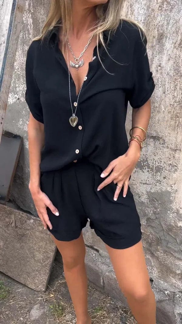 Nikki | Ensemble deux pièces léger avec short