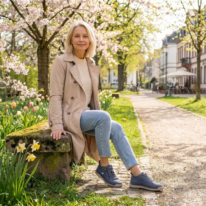 Hanne | Orthopedische Rits- en Vetersneakers