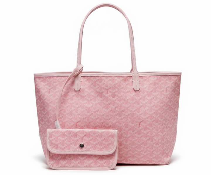 Sanne | Geometrische Shopper-Tasche mit Etui