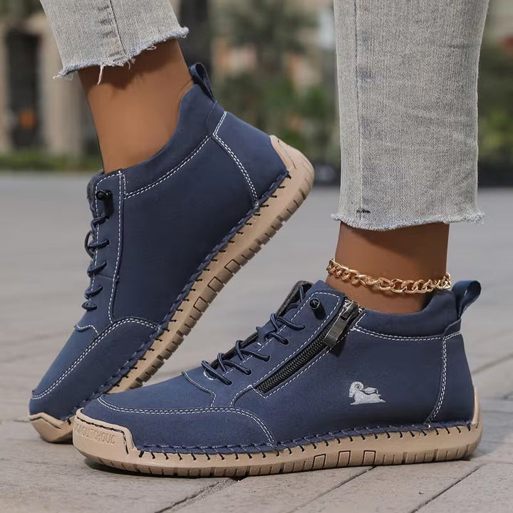 Amélie | Orthopädische Sneaker mit seitlichem Reißverschluss