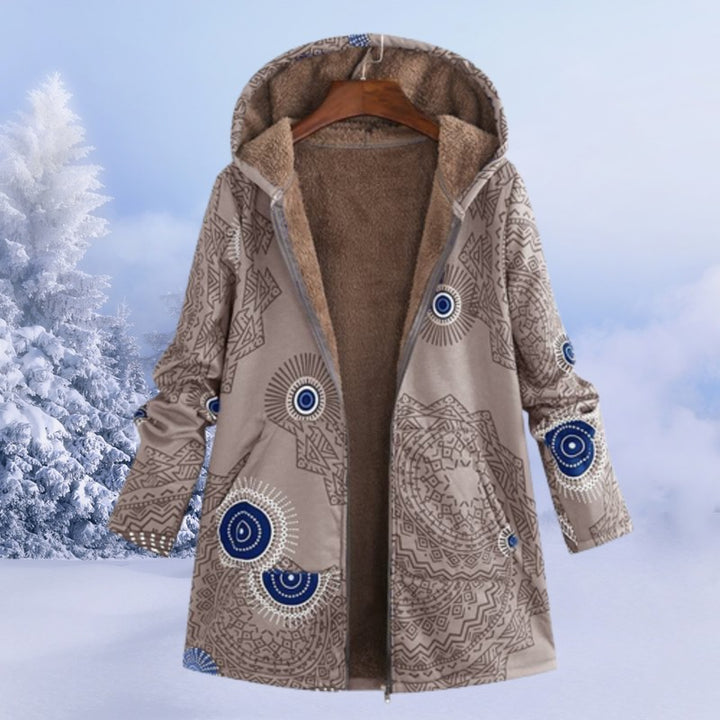 Cleo | Veste à capuche à motif