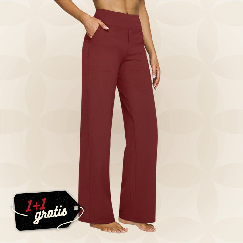 Klara | Hoge Taille Zwijne Broek