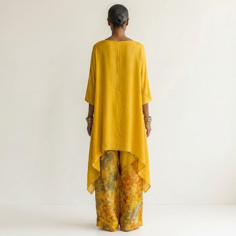 Avalyn | Asymmetrisches Tunika-und-Hose-Set
