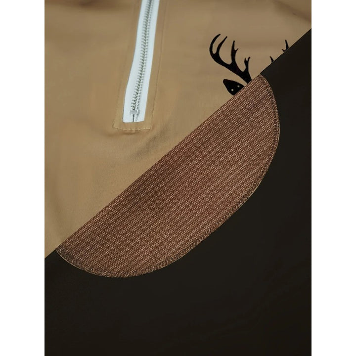 Victor | Long-Sleeve Polo Shirt with Zipper