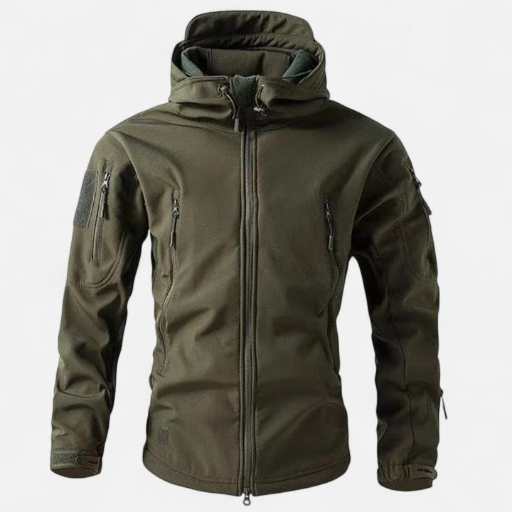 Dirk | Functioneel Softshell jasje met Capuchon