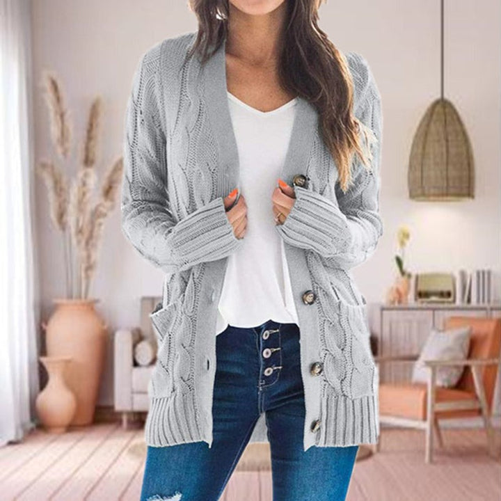 Charelle | Open vest met V-hals