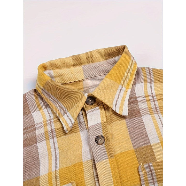 Jasmijn | Chemise décontractée à carreaux