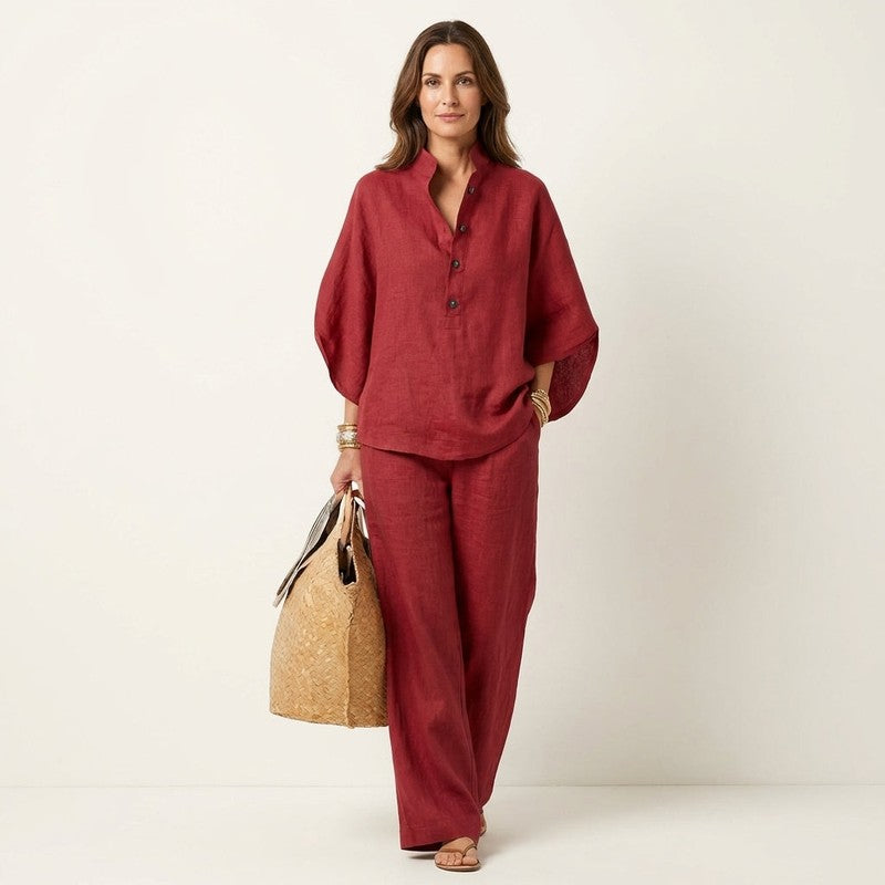 Lucienne | Damen-Set aus Bluse und Hose