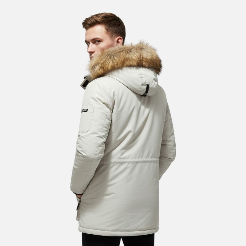 Bram | Lange Parka met Capuchon