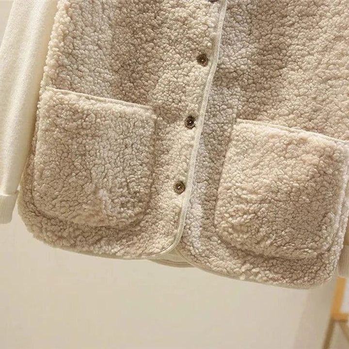 Sophie | Gilet sans manches boutonné