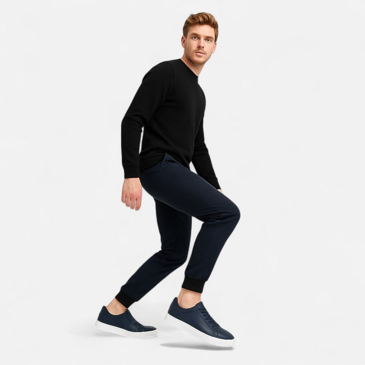 Milano | Slip-on Sneakers met Elastische Veterdetails