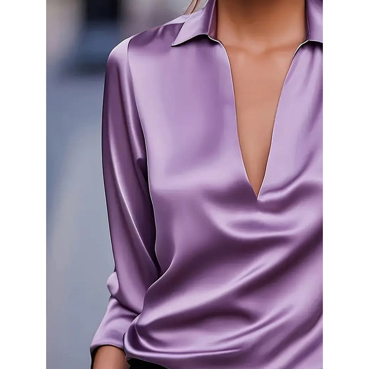 Sophie | Diepe V-hals Blouse