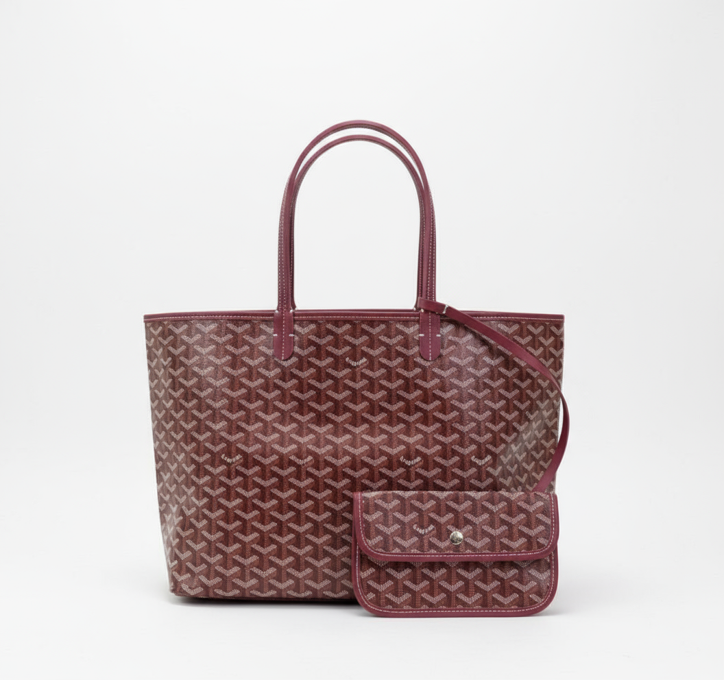 Sanne | Geometrische Shopper-Tasche mit Etui