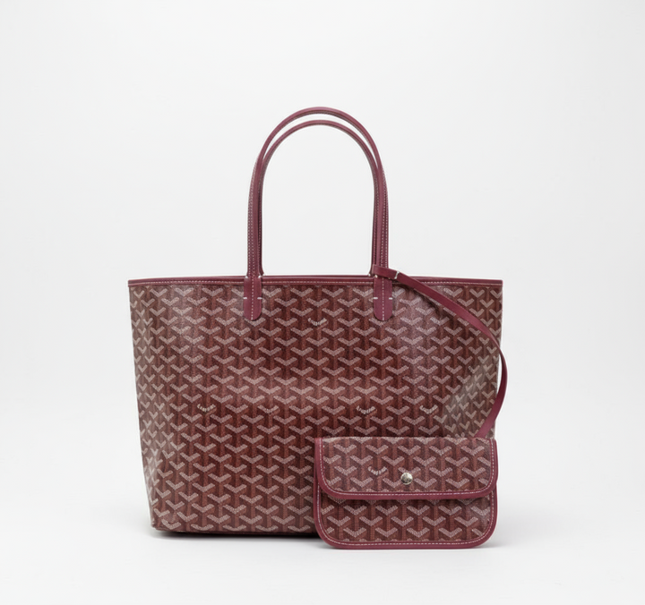 Sanne | Geometrische Shopper-Tasche mit Etui