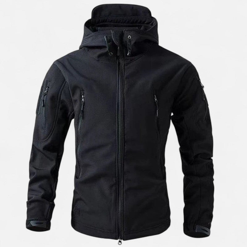 Dirk | Functioneel Softshell jasje met Capuchon