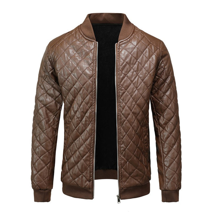 Corentin | Diamantgequilt bikerjas voor heren