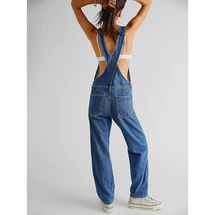 Lotte | Relaxed overall met kruisbanden