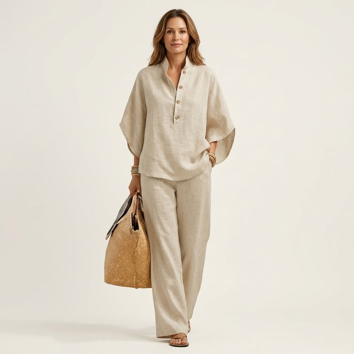 Lucienne | Damen-Set aus Bluse und Hose