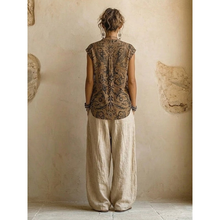 Nina | Relaxte driedelige damesset