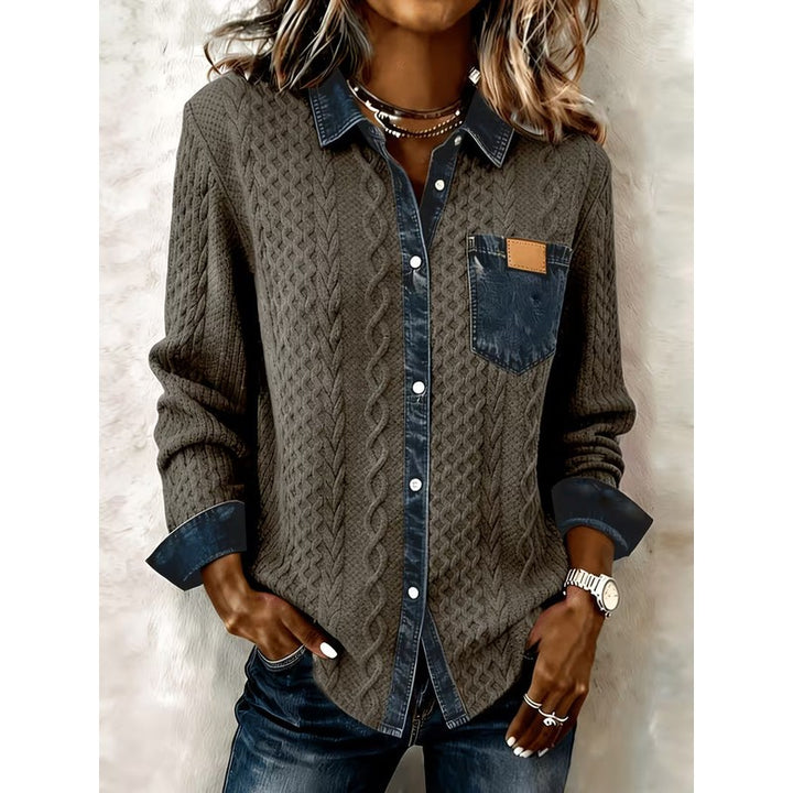 Elise | -Accent Lange Mouwen Shirt