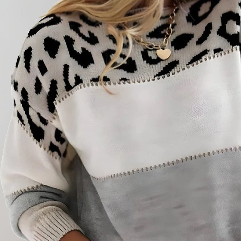 Pascaline | Leopardprint Relaxed Fit Trui