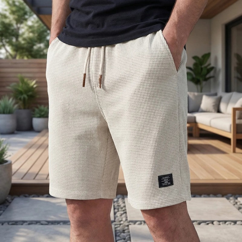 Herren | Locker geschnittene Shorts mit elastischem Bund