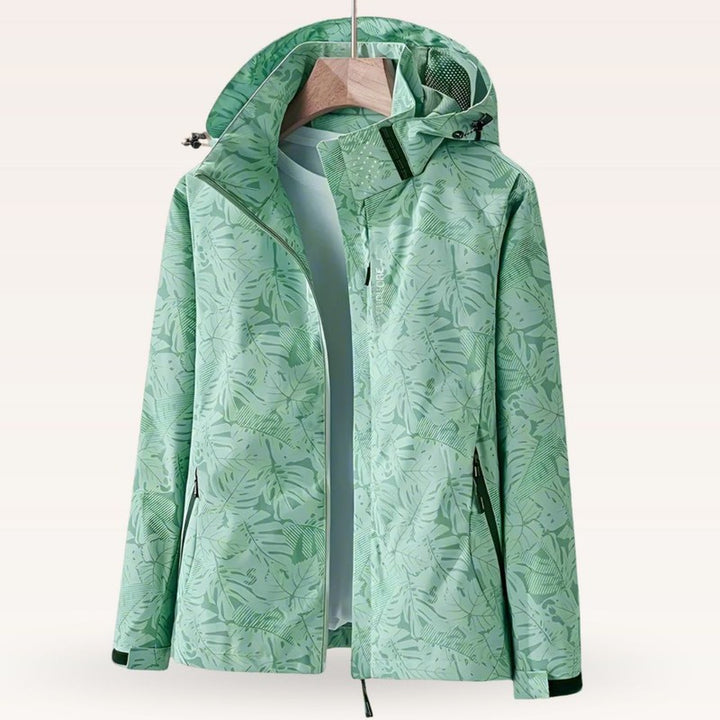 Lara | Waterdichte zomerjas met bladmotief