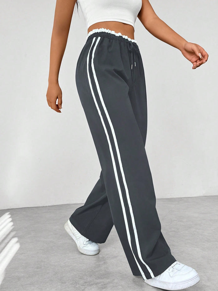 Lianne | Pantalon de jogging sportif taille haute