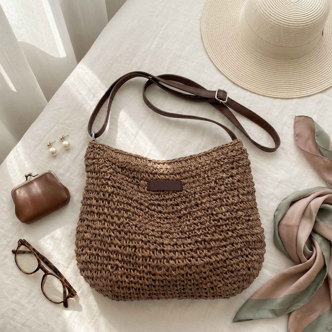 Antonia | Sac bandoulière tressé