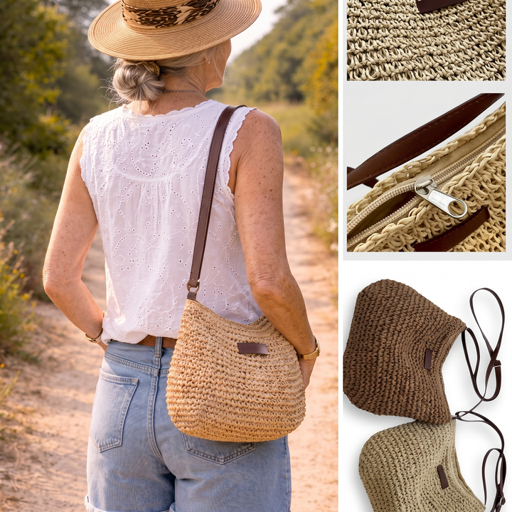Antonia | Sac bandoulière tressé