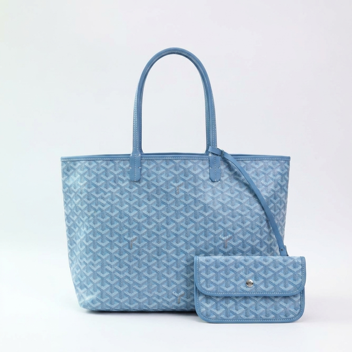 Sanne | Geometrische Shopper-Tasche mit Etui