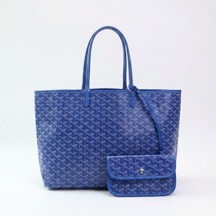 Sanne | Geometrische Shopper-Tasche mit Etui