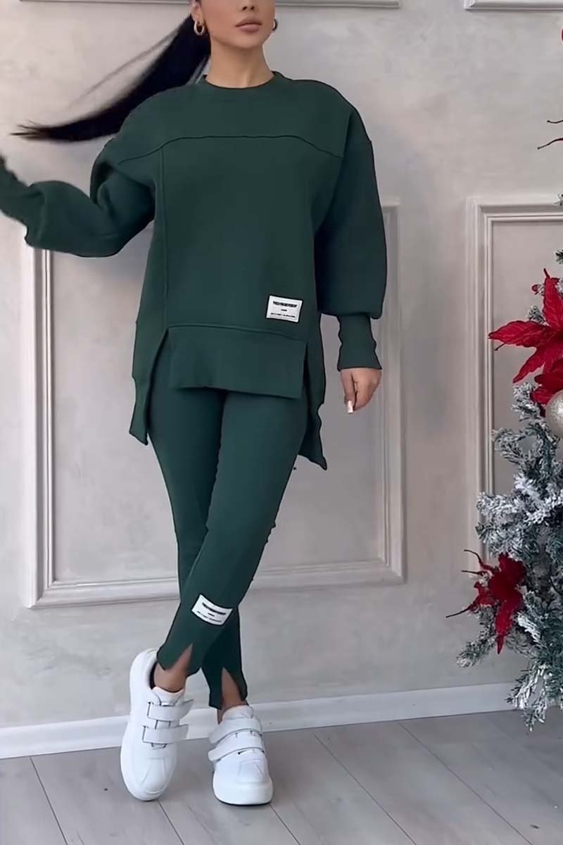 Quirine | Ensemble deux pièces oversize en tweed
