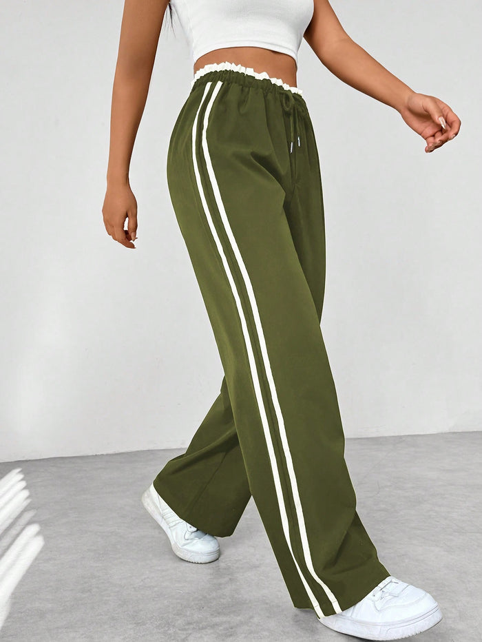 Lianne | Pantalon de jogging sportif taille haute