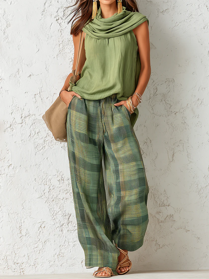 Wilma | Gestreiftes zweiteiliges Co-ord-Set