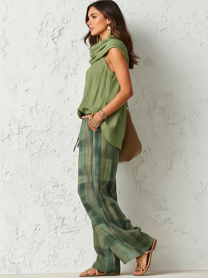 Wilma | Gestreiftes zweiteiliges Co-ord-Set