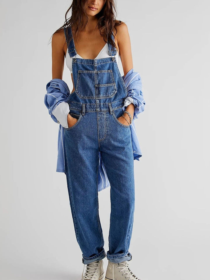 Geeske | Lässiger Denim-Jumpsuit